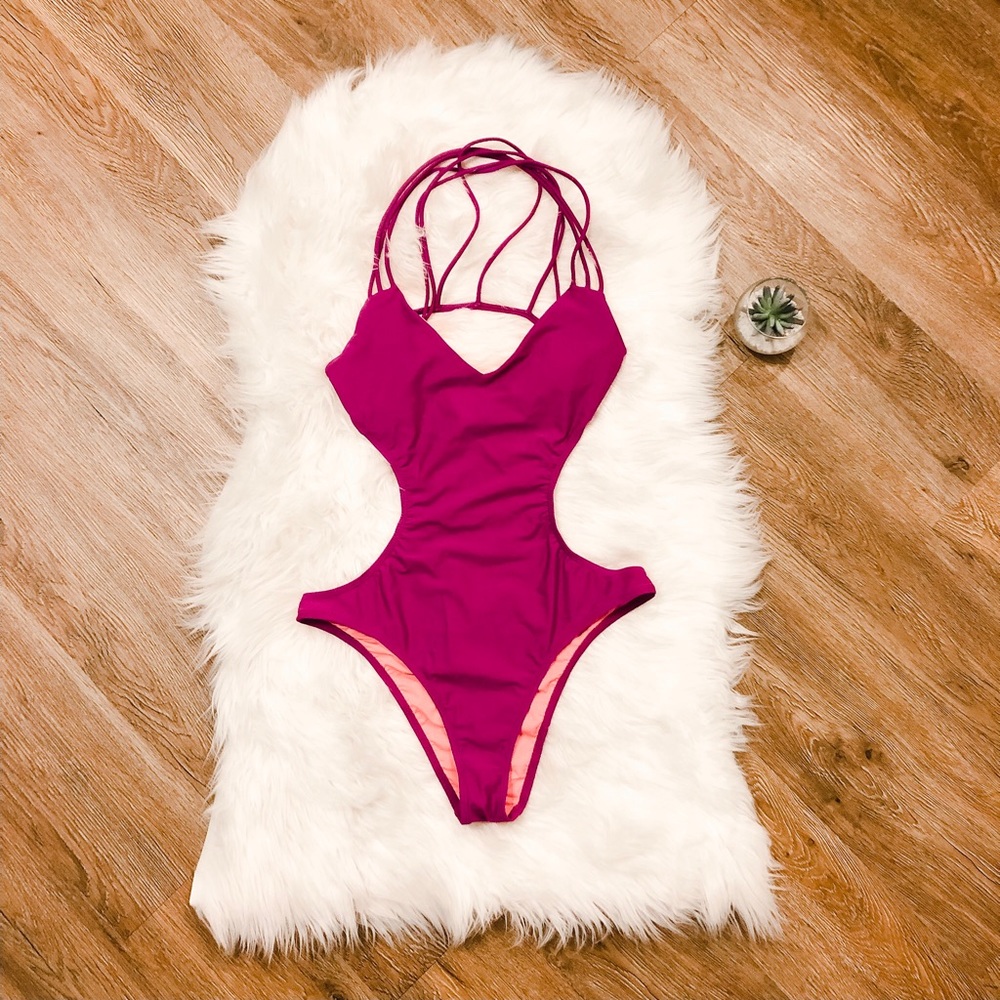 Fuchsia // Cut Out One Piece